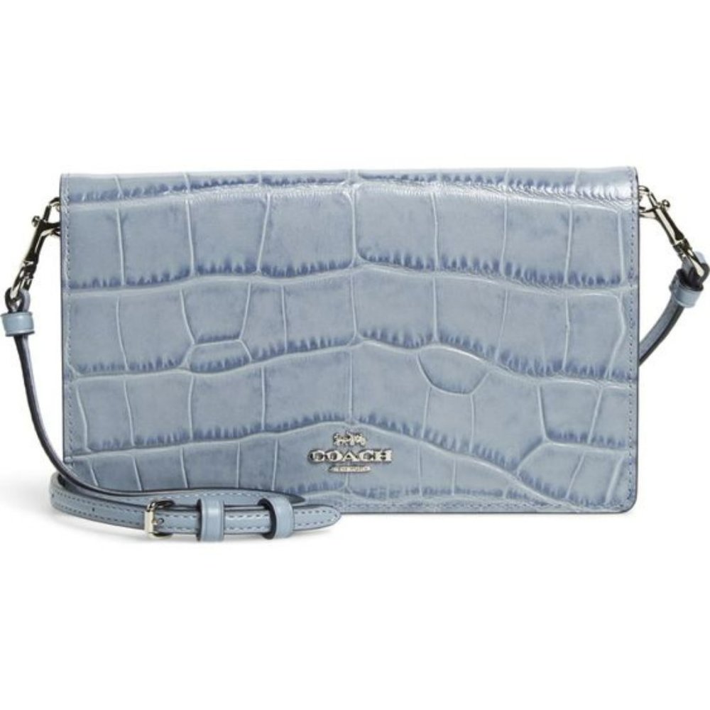 NWT COACH Hayden Embossed Leather Crossbody